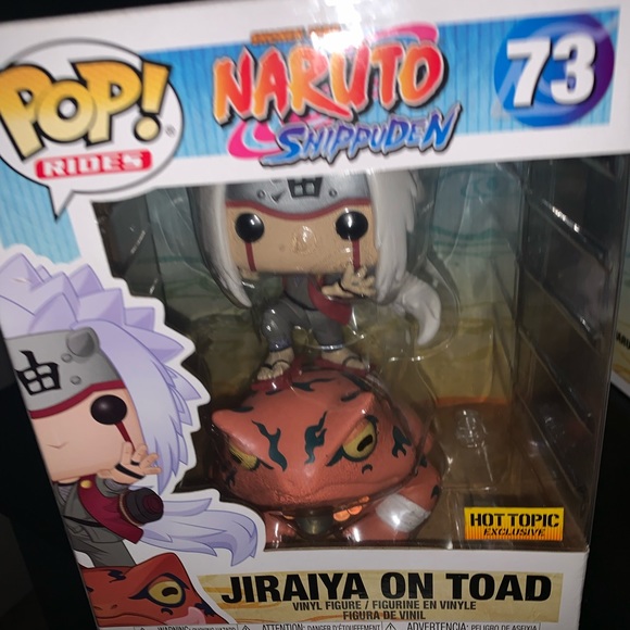 Jiraya on toad funko pop + 1 free funko pop included - Picture 5 of 6